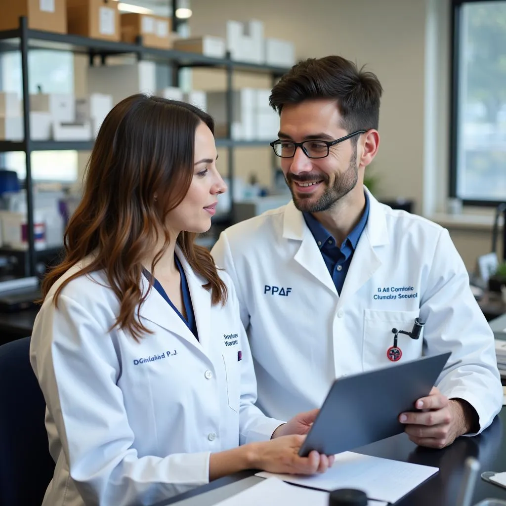 PPD Clinical Research Associate Working on a Clinical Trial