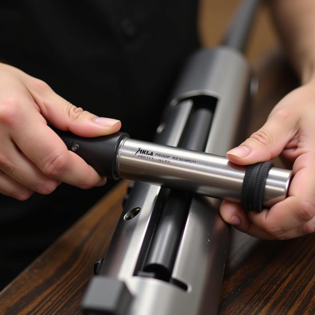 Installing a Proof Research Tikka prefit barrel