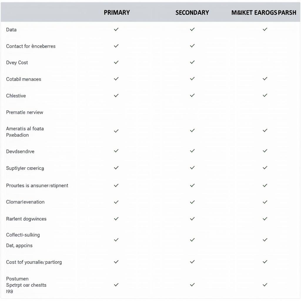 Primary vs Secondary Market Research