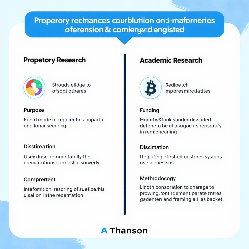 Proprietary vs. Academic Research