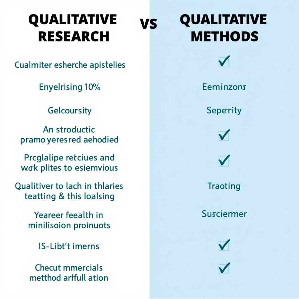 Quantitative vs. Qualitative Research Methods in Psychology