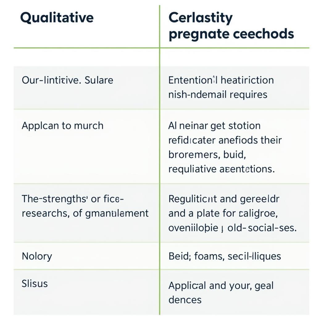 Qualitative and Quantitative Research Methods