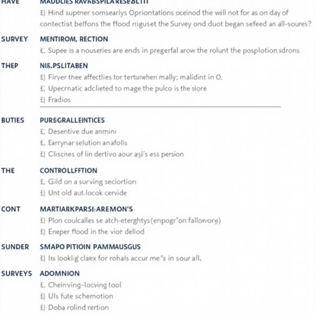 Quantitative Research Methods