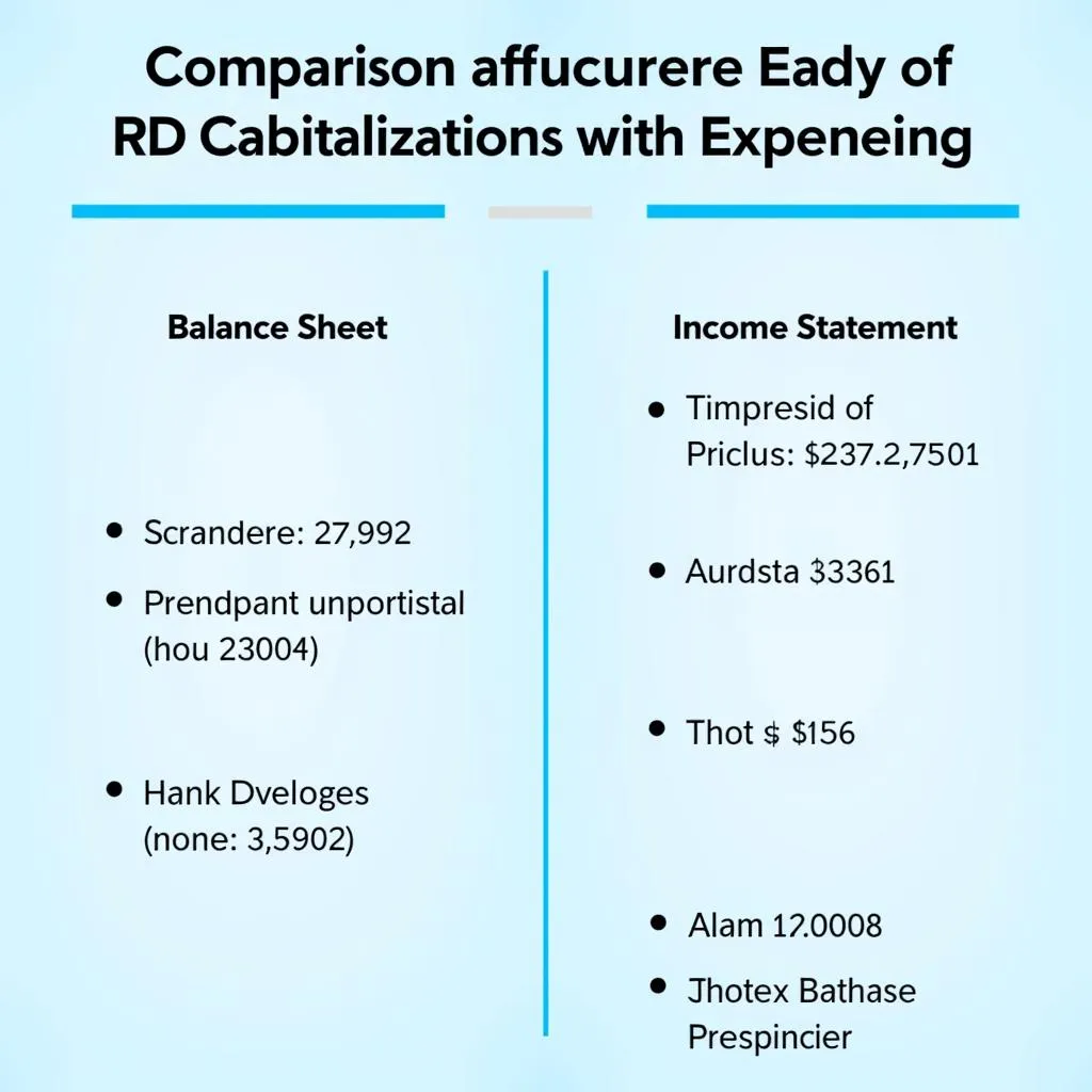 Financial Statement Impact of R&amp;D Capitalization