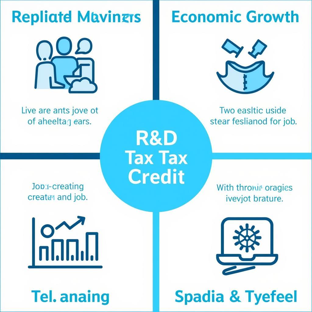 Infographic showcasing the benefits of the R&D tax credit