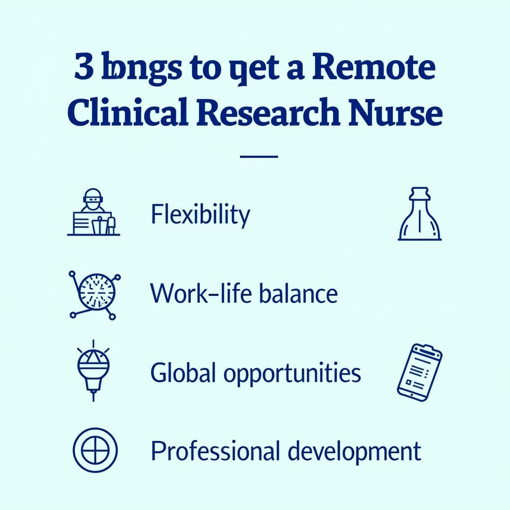 Benefits of a Remote Clinical Research Nurse Career