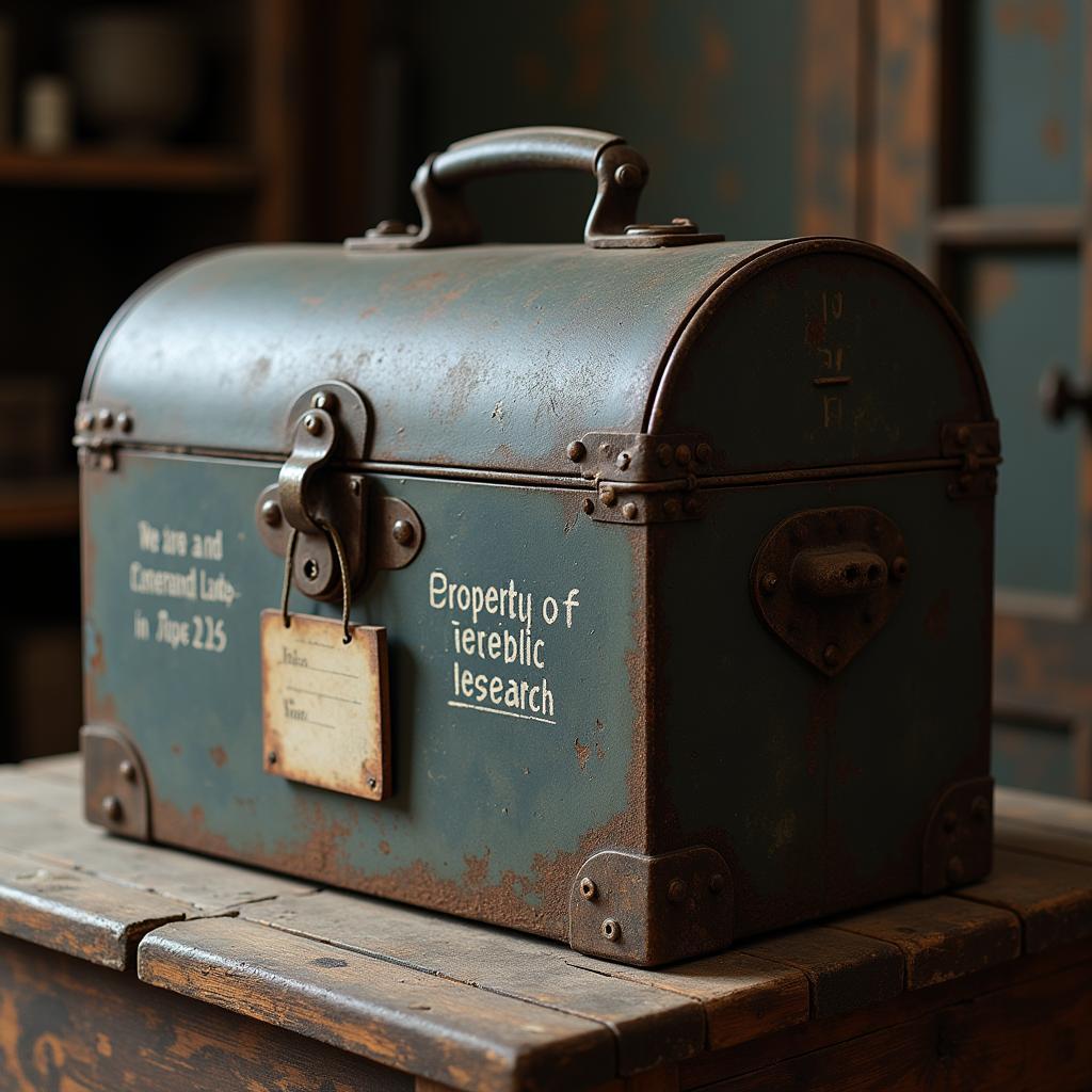 Republic Research Laboratory Chest Recovered