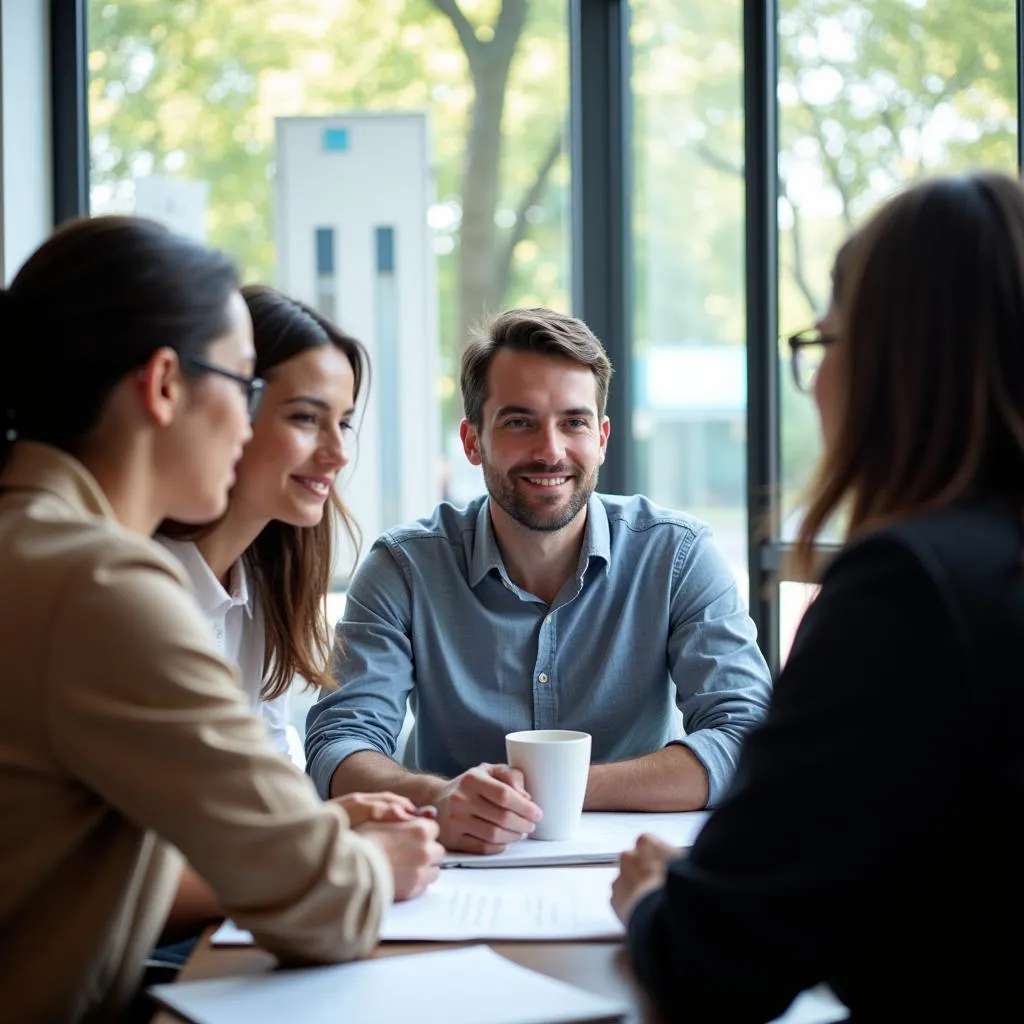 Collaboration between researchers and administrators