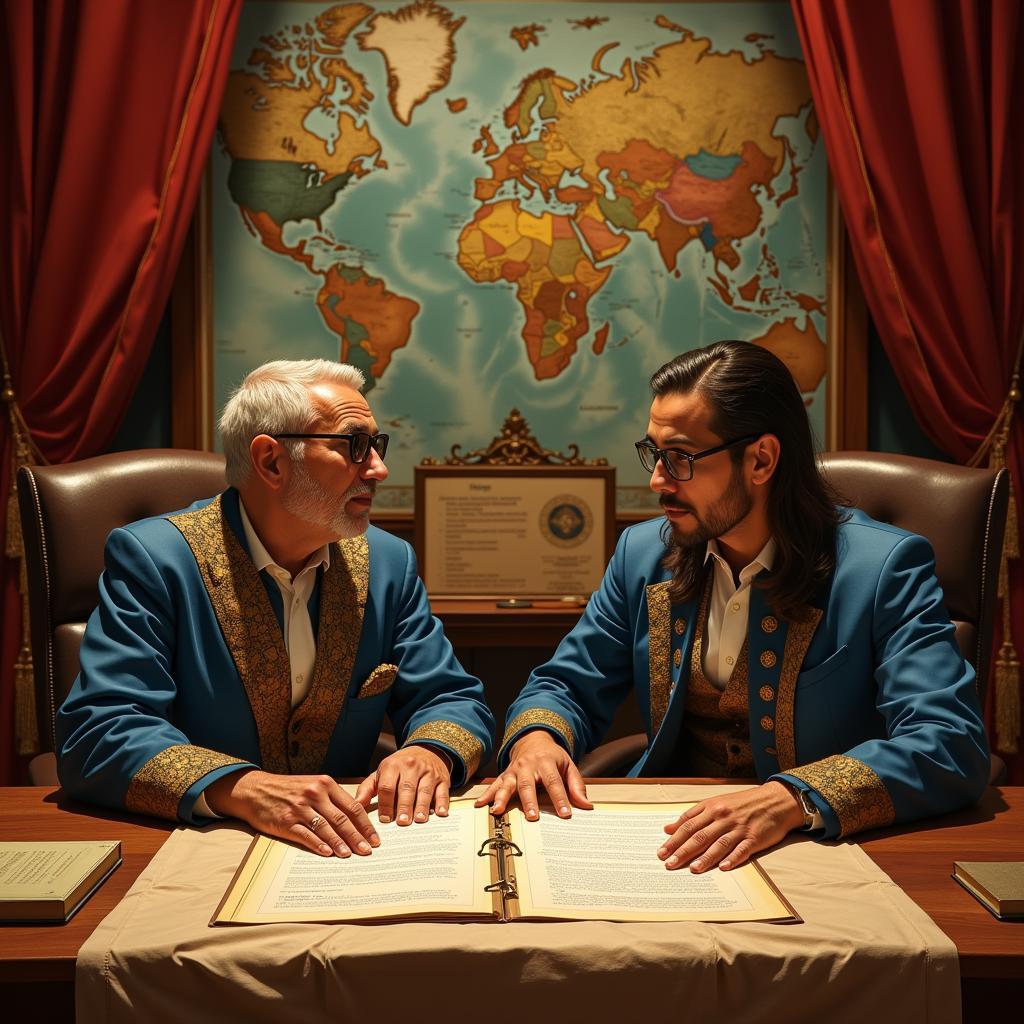 Signing a Research Alliance Agreement in Civ 6