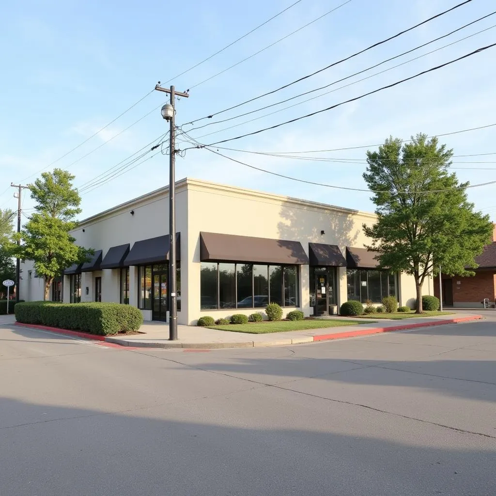 Exterior view of the building at 9012 Research Blvd