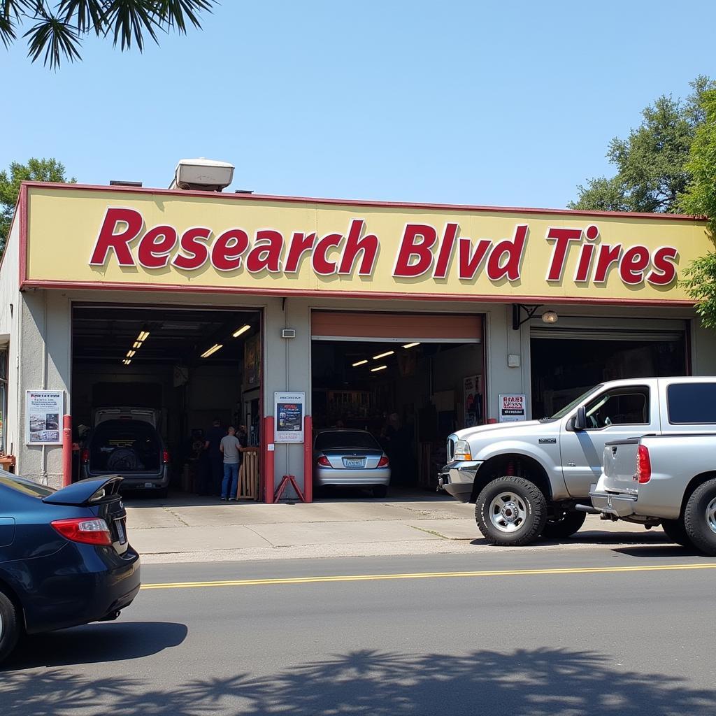 Research Blvd Tire Shop