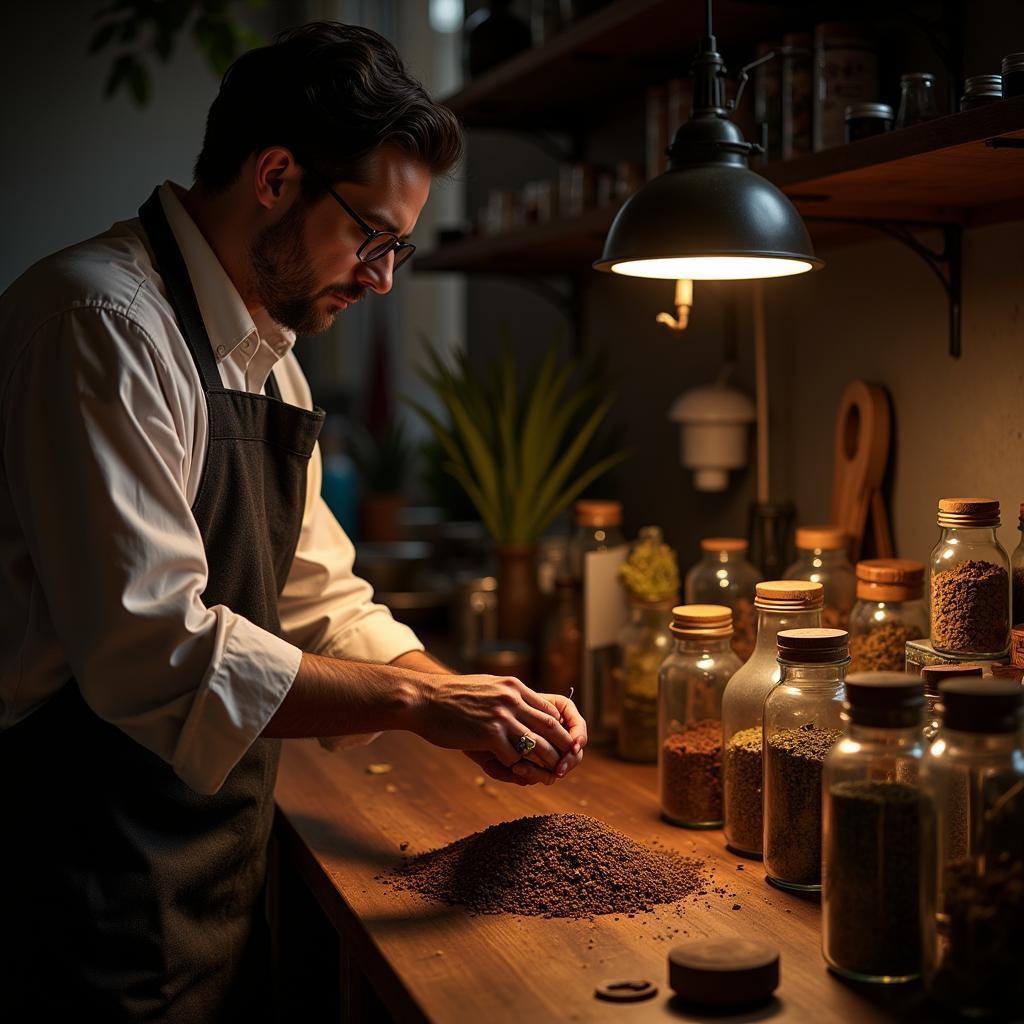 Research Chef Examining Ancient Ingredients