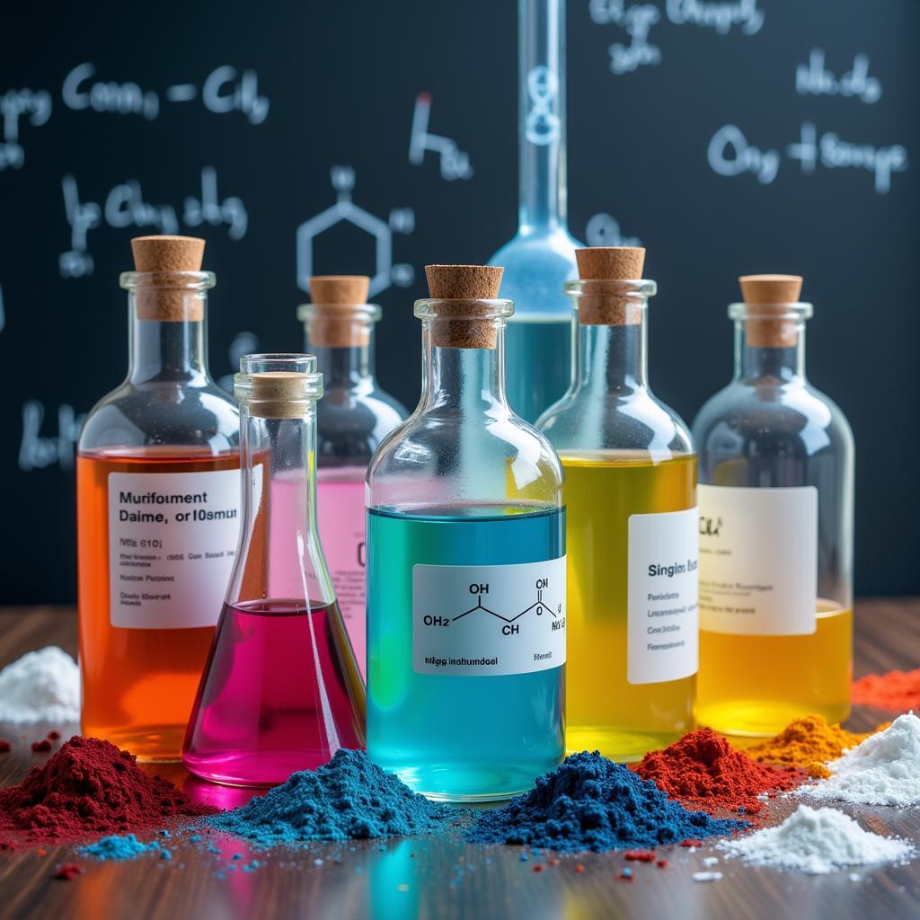 Research Chemicals in a Lab