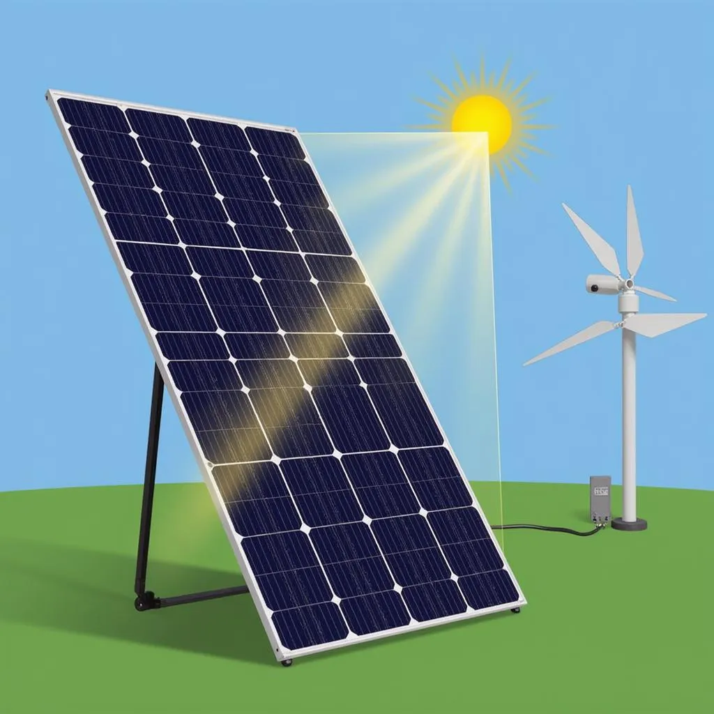 High-efficiency solar panel