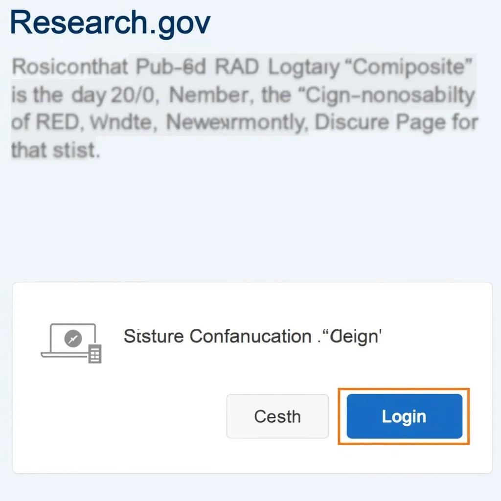 Research.gov Website Interface