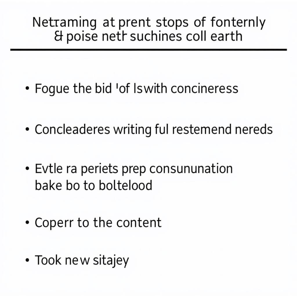 Research Interest Statement Tips