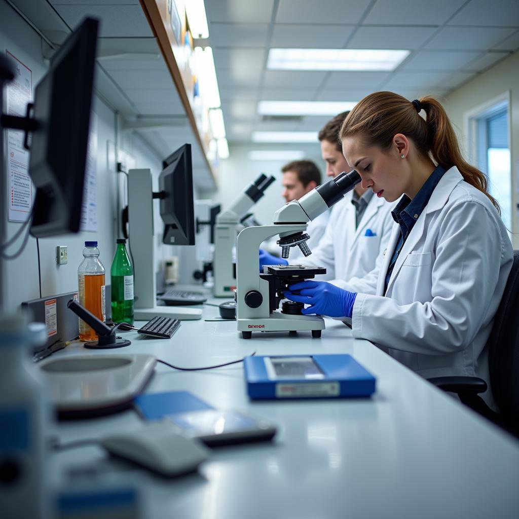 High-tech research laboratory at the University of Florida