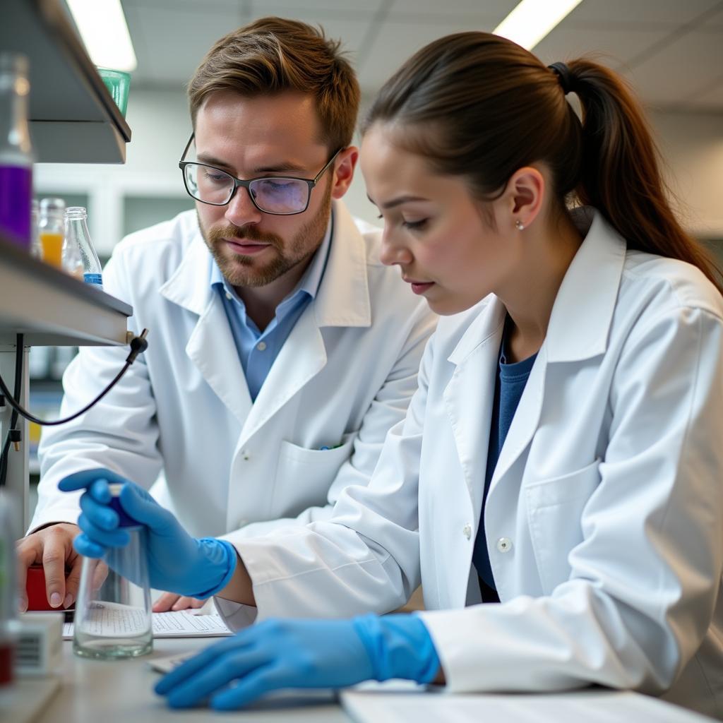 Volunteering in a Research Lab