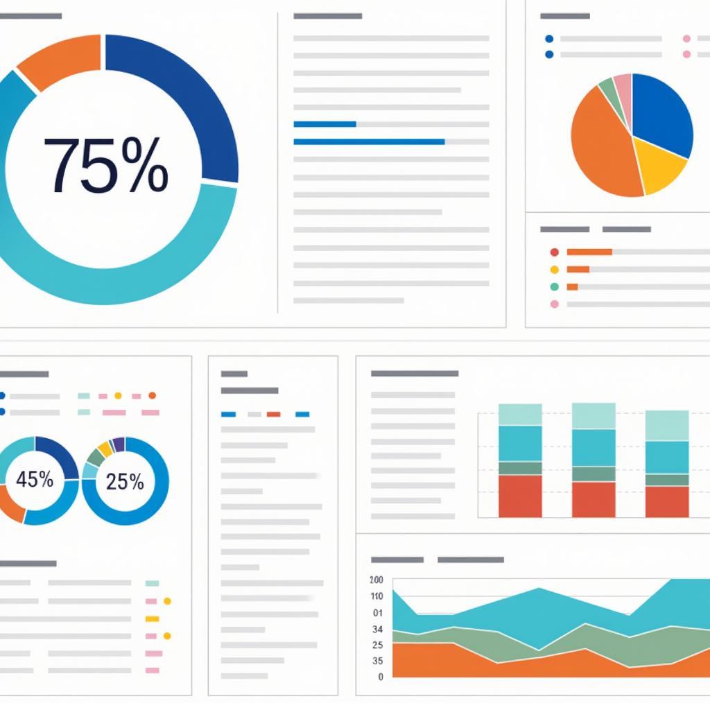 Research paper with charts and graphs