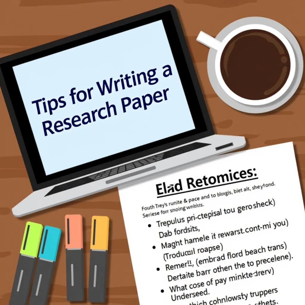 Tips for writing a research paper