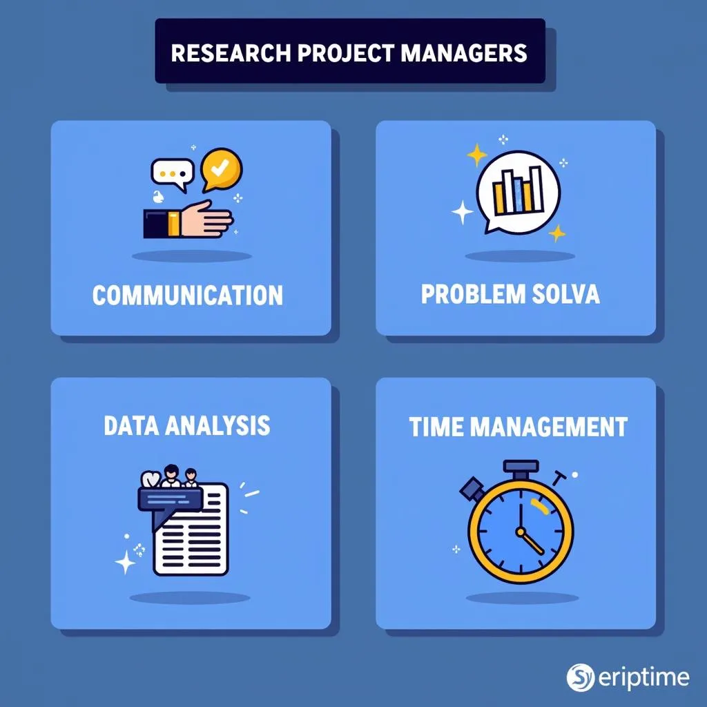 Essential skills for research project managers