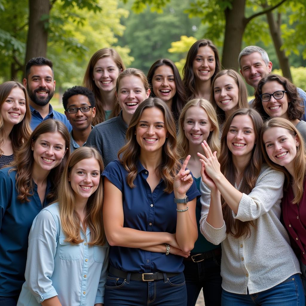 Research Team Celebrating a Breakthrough