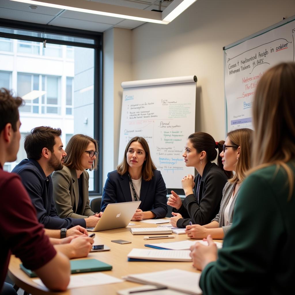 Research Team Brainstorming