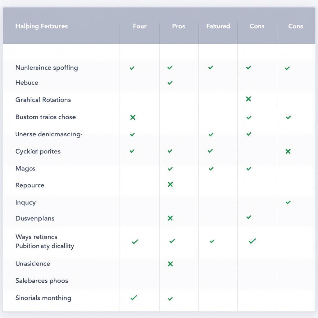 Comparison of Research Tools