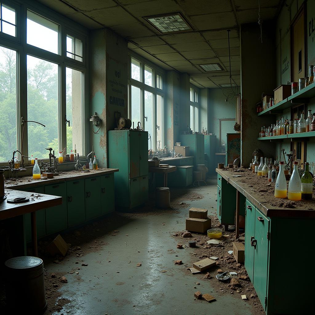 deserted-laboratory-equipment