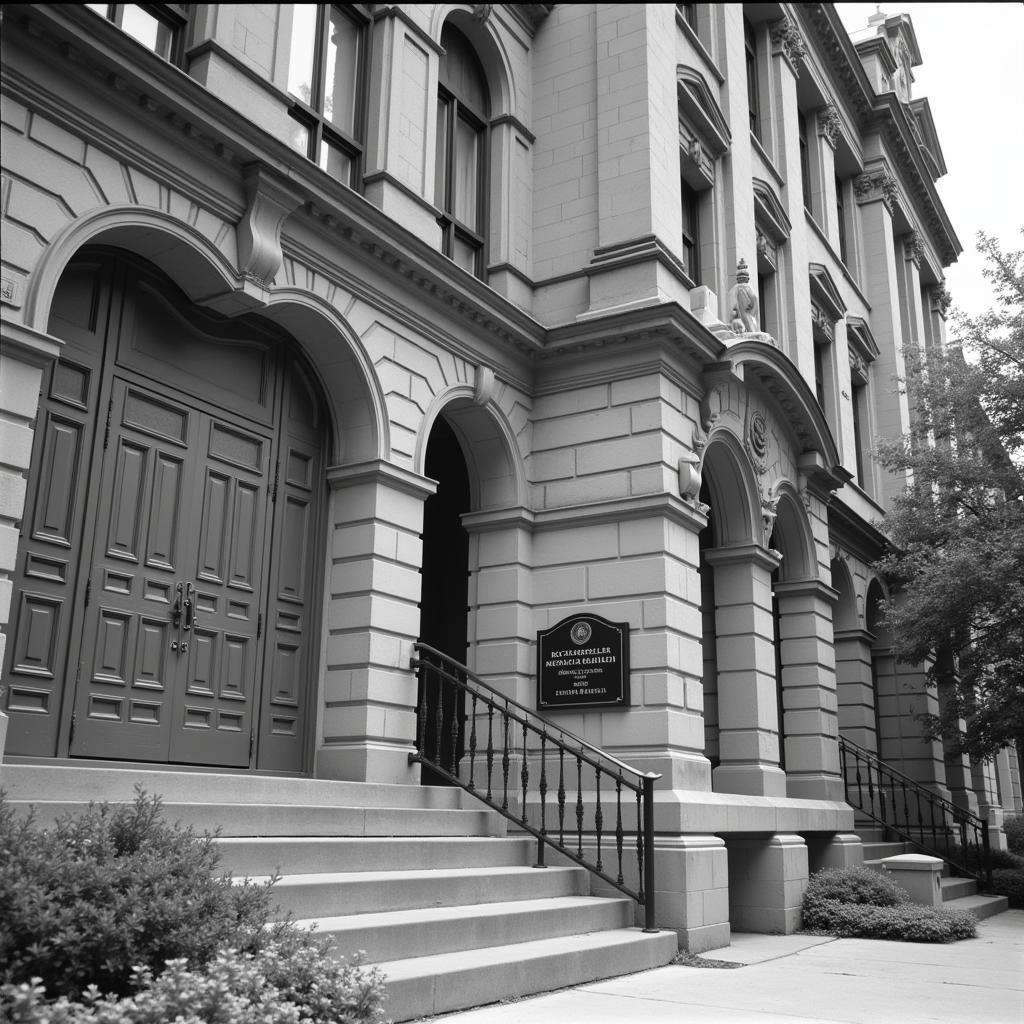 Rockefeller Labs in the Early 20th Century