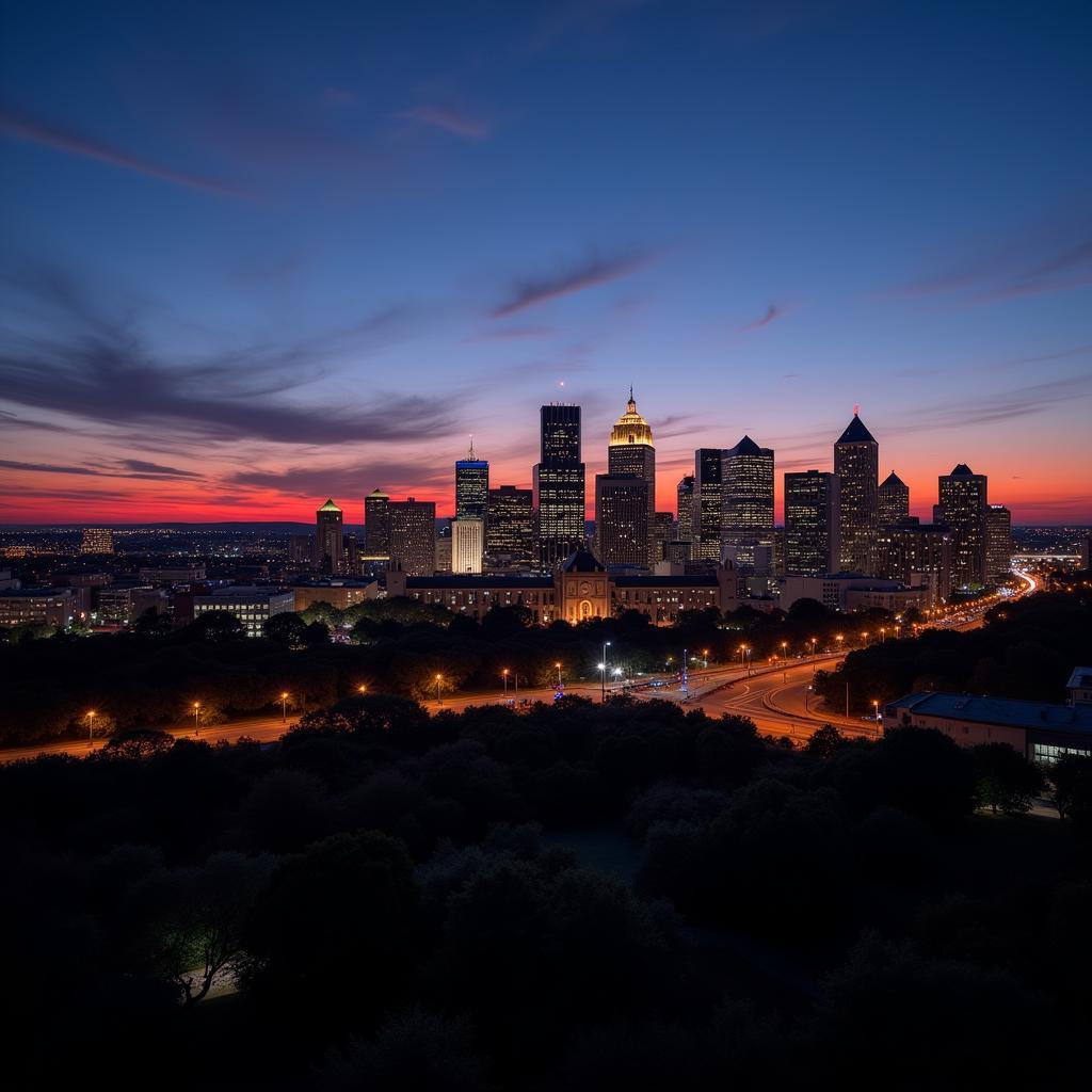 San Antonio, Texas Skyline