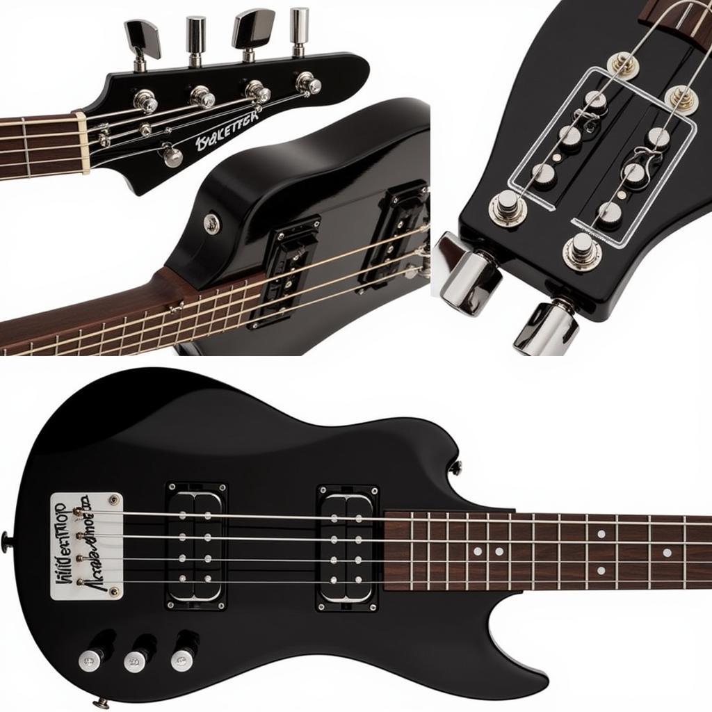 Front view of a Schecter Stiletto Custom-4 bass guitar