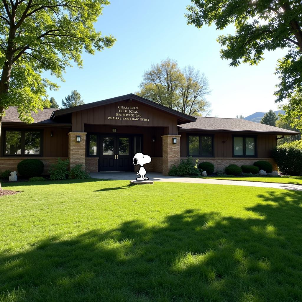 Charles M Schulz Museum Exterior