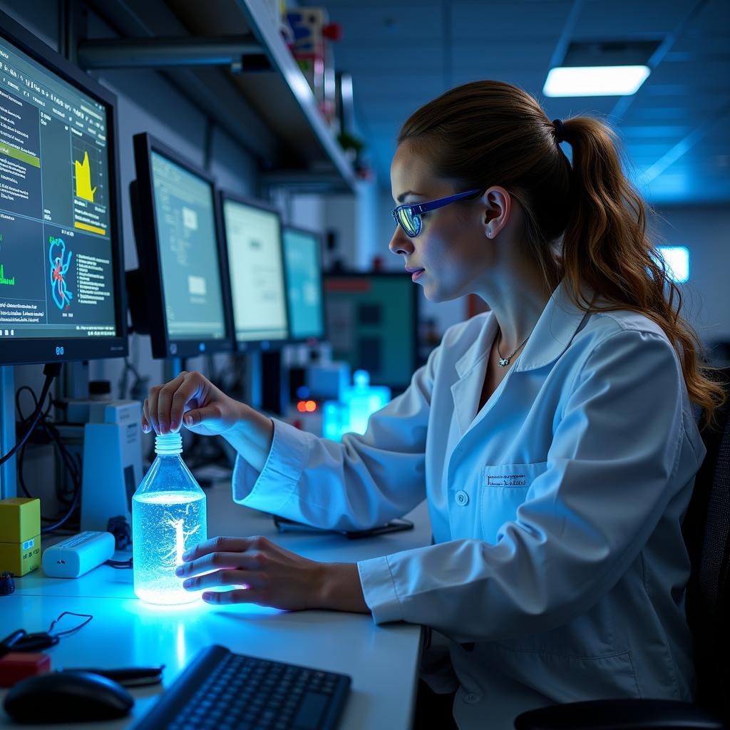 scientist working in a lab