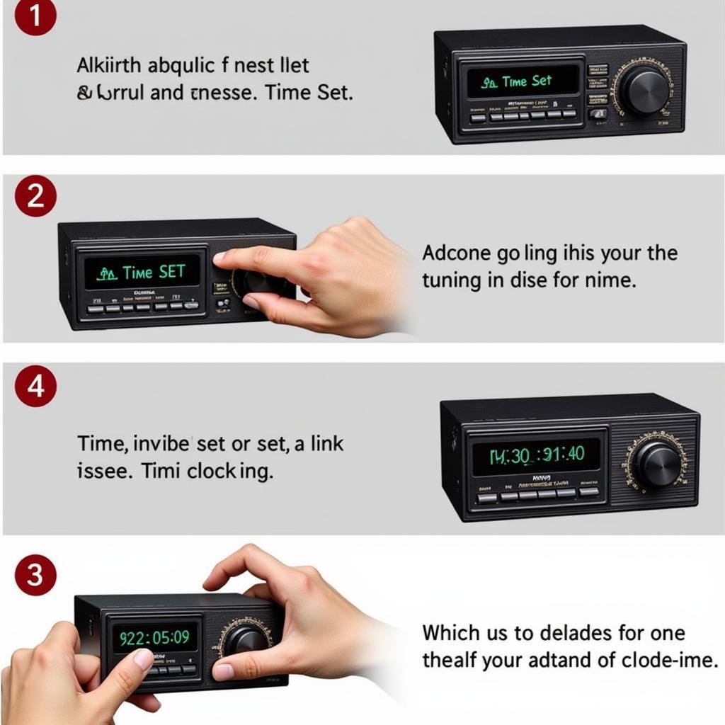 Setting the Time on an Emerson Clock Radio