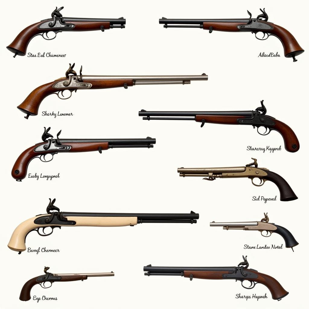 Sharps Pepperbox Variations and Models