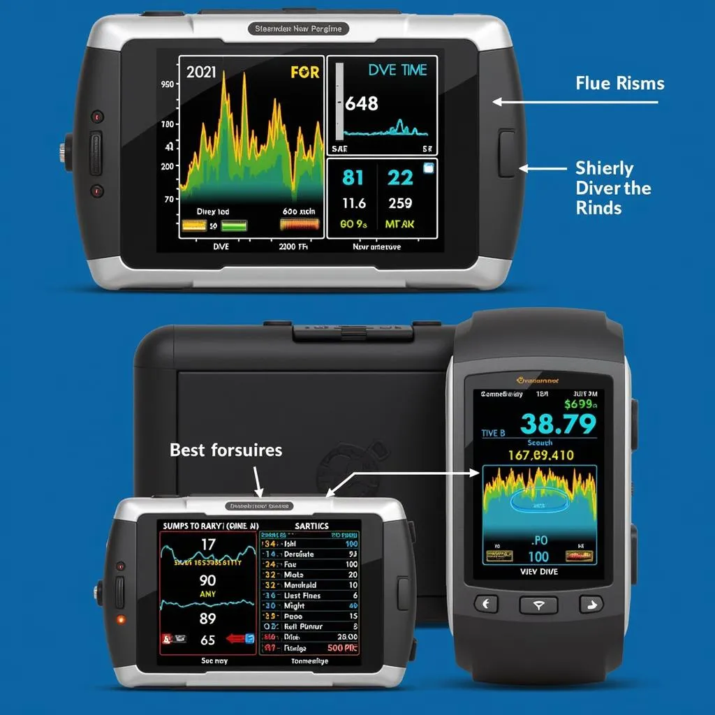 Shearwater Peregrine Dive Computer User Interface