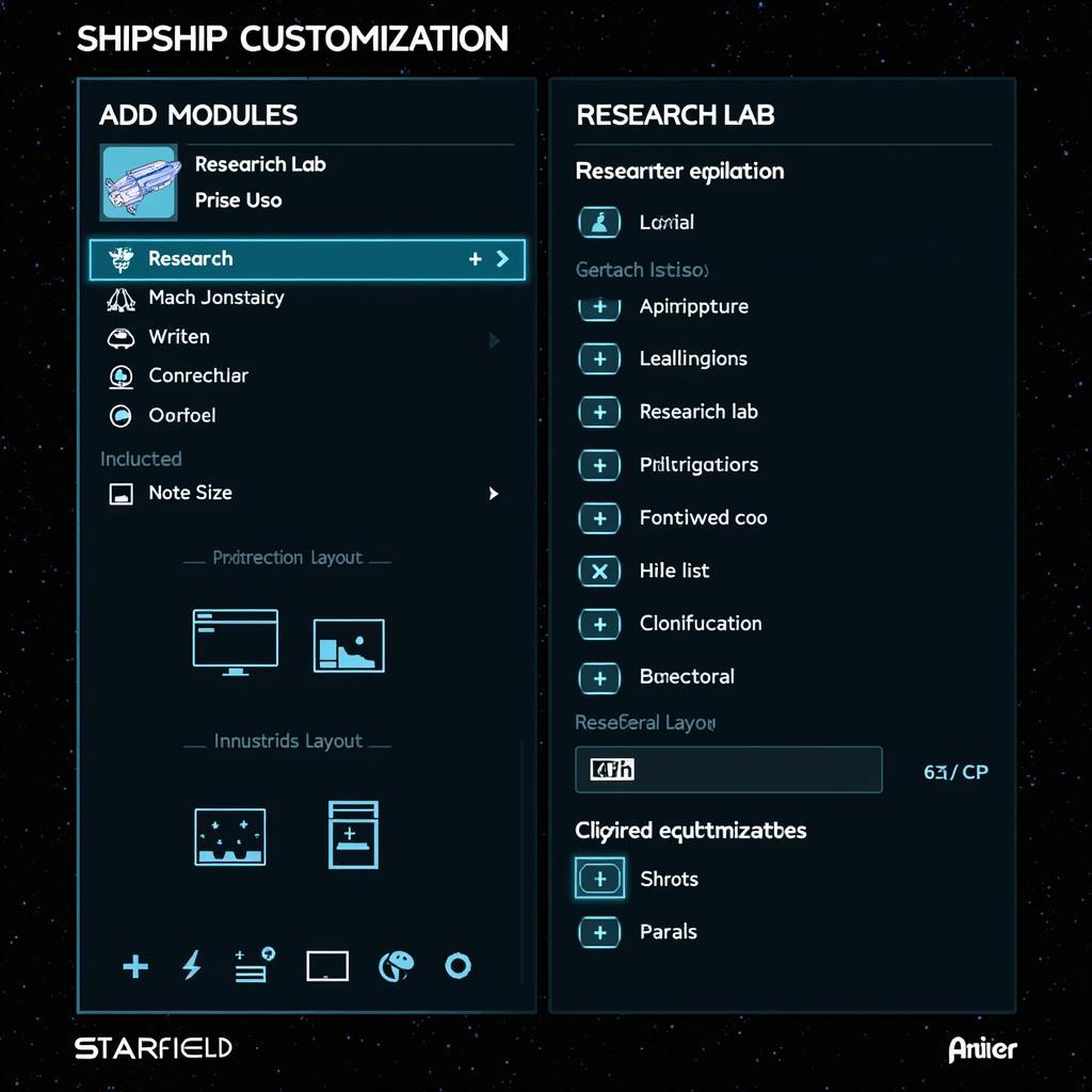 Starfield Ship Customization