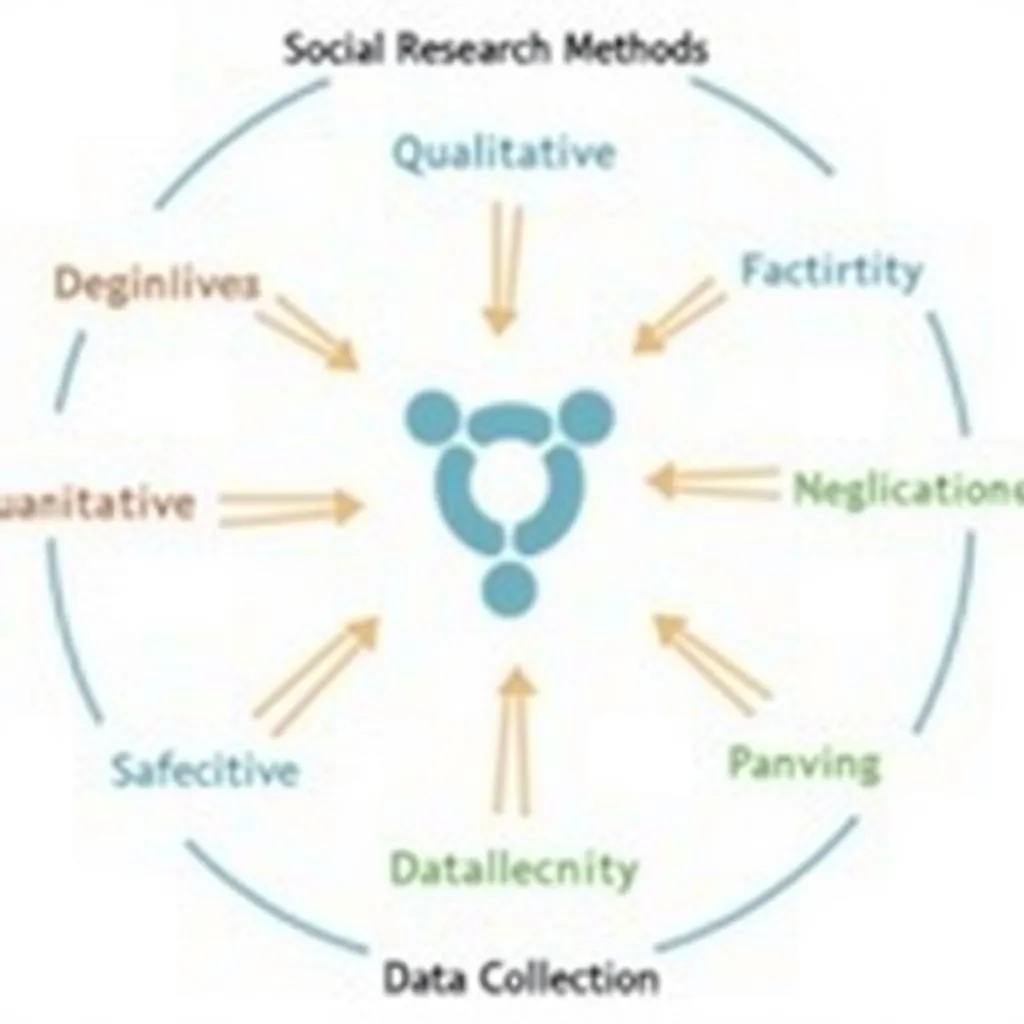 Visual Representation of Different Social Research Methods