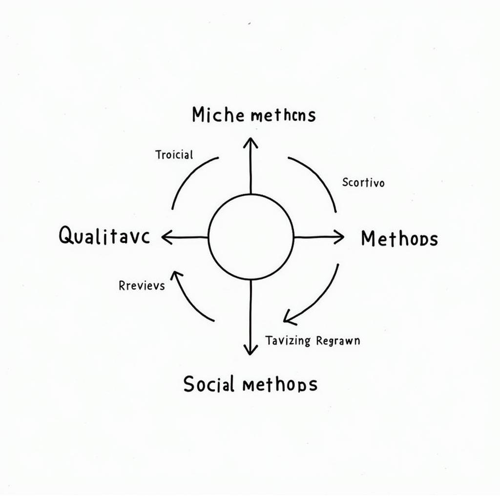 Diagram of Different Social Research Methods