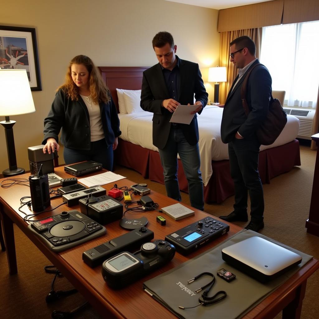 Paranormal Research Equipment at SpringHill Suites