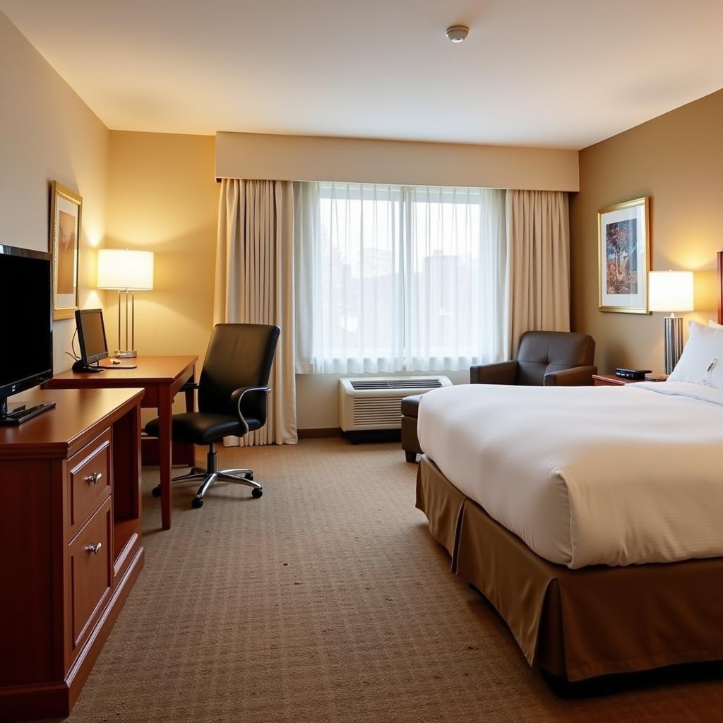 Spacious suite at SpringHill Suites