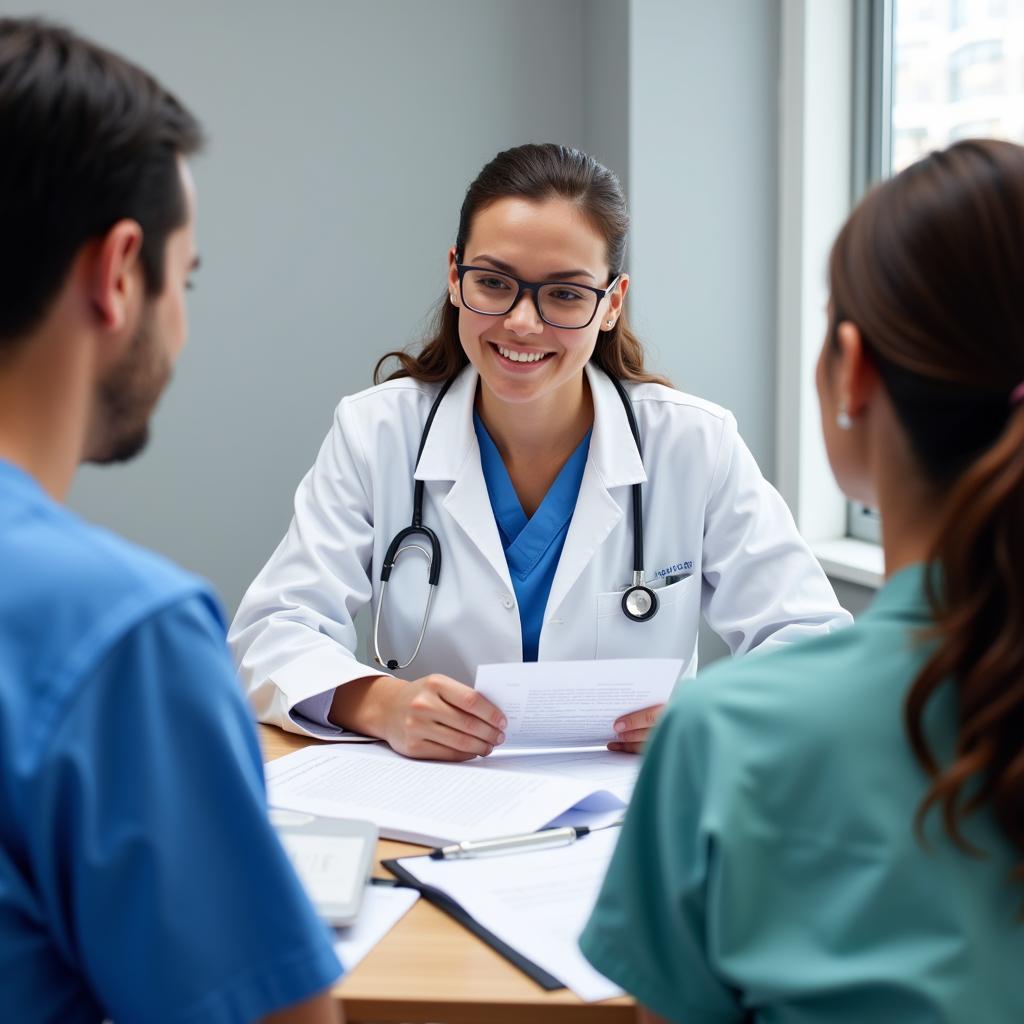 SR Clinical Research Associate Conducting a Site Visit