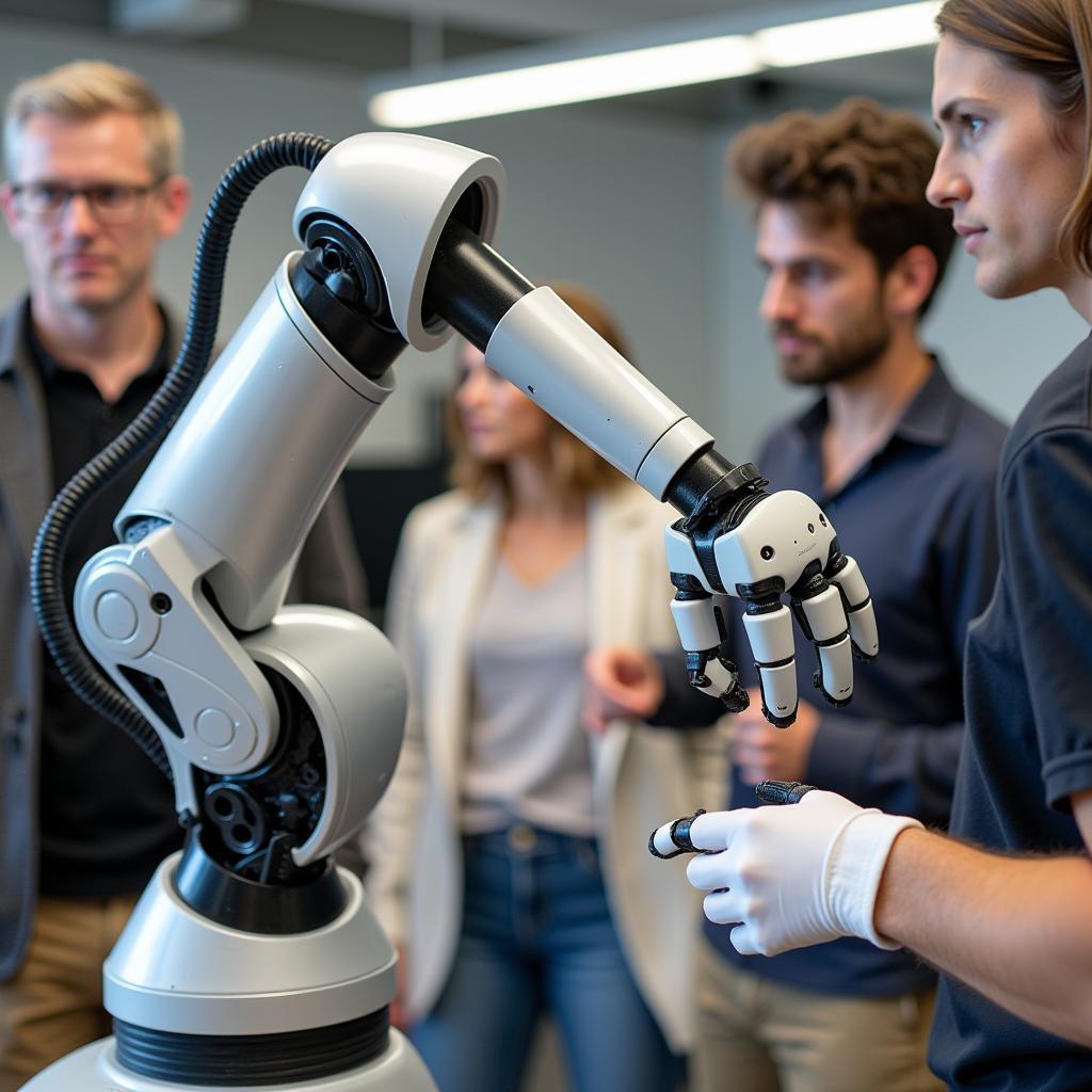 Stanford Mechanical Engineering Lab: Cutting-edge robotics research.