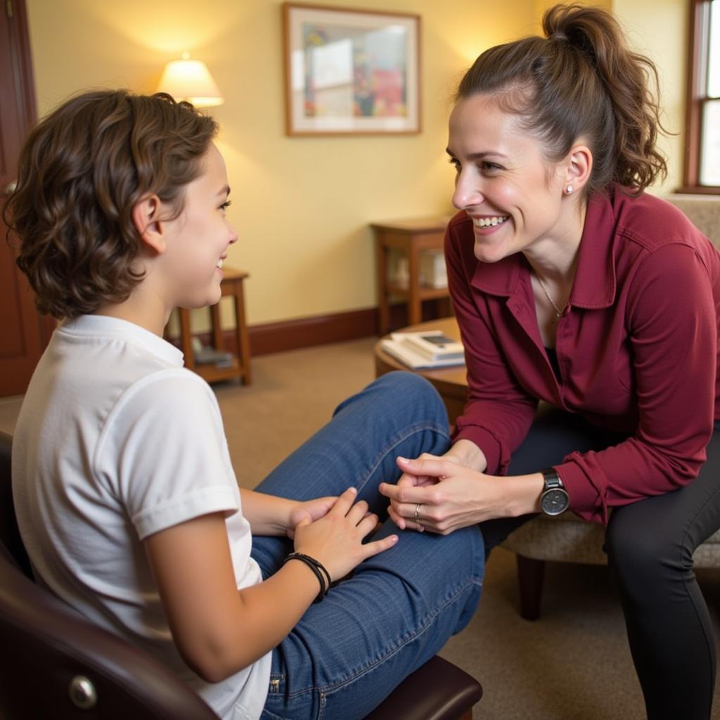 Stanley Manne Research Institute Child Therapy Session