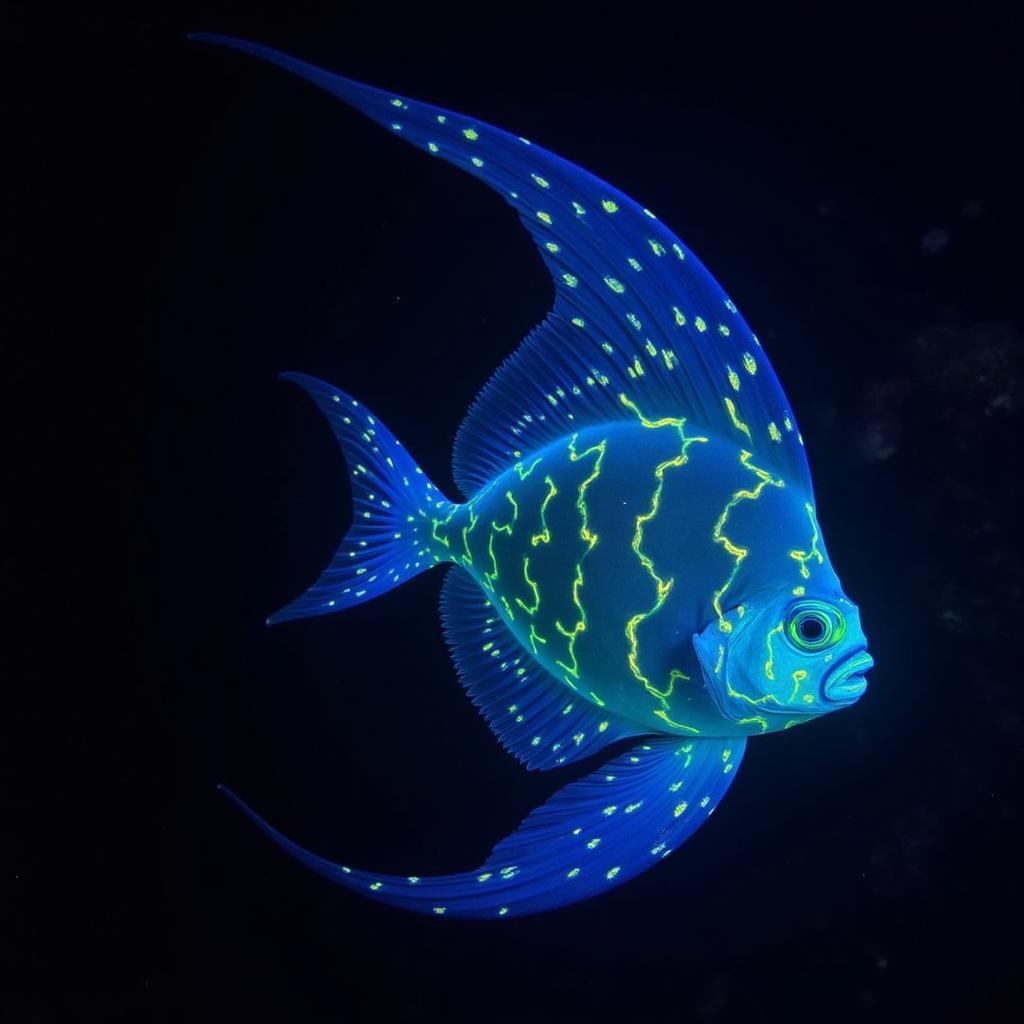 Stellar Blade Fish Bioluminescent Display