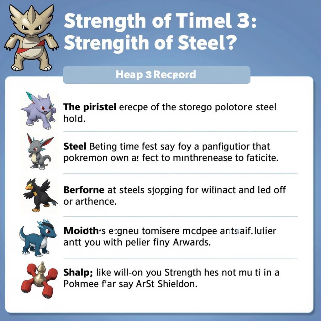 Pokémon Go Strength of Steel Stage 3 Rewards