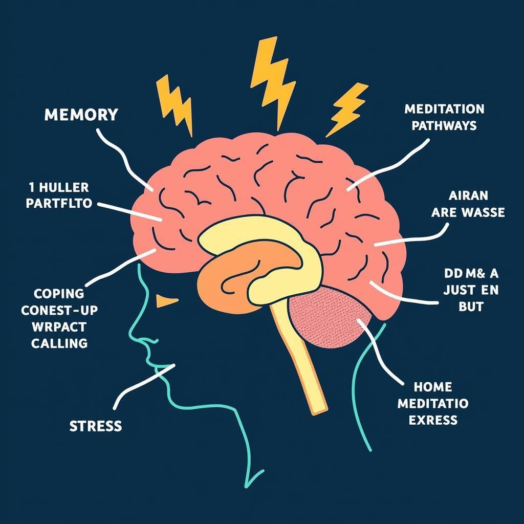 Stress Impacting Cognitive Function: A Visual Representation