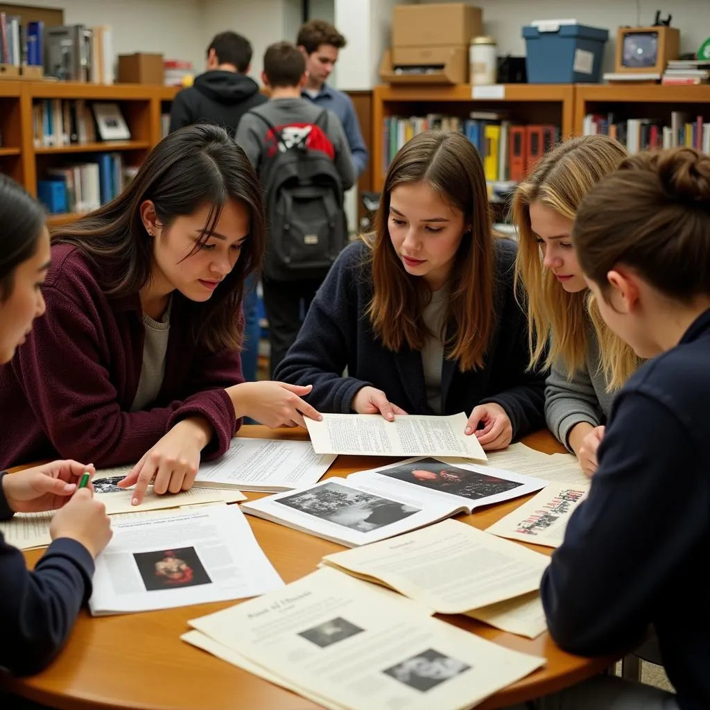 Students Researching Paranormal Phenomena