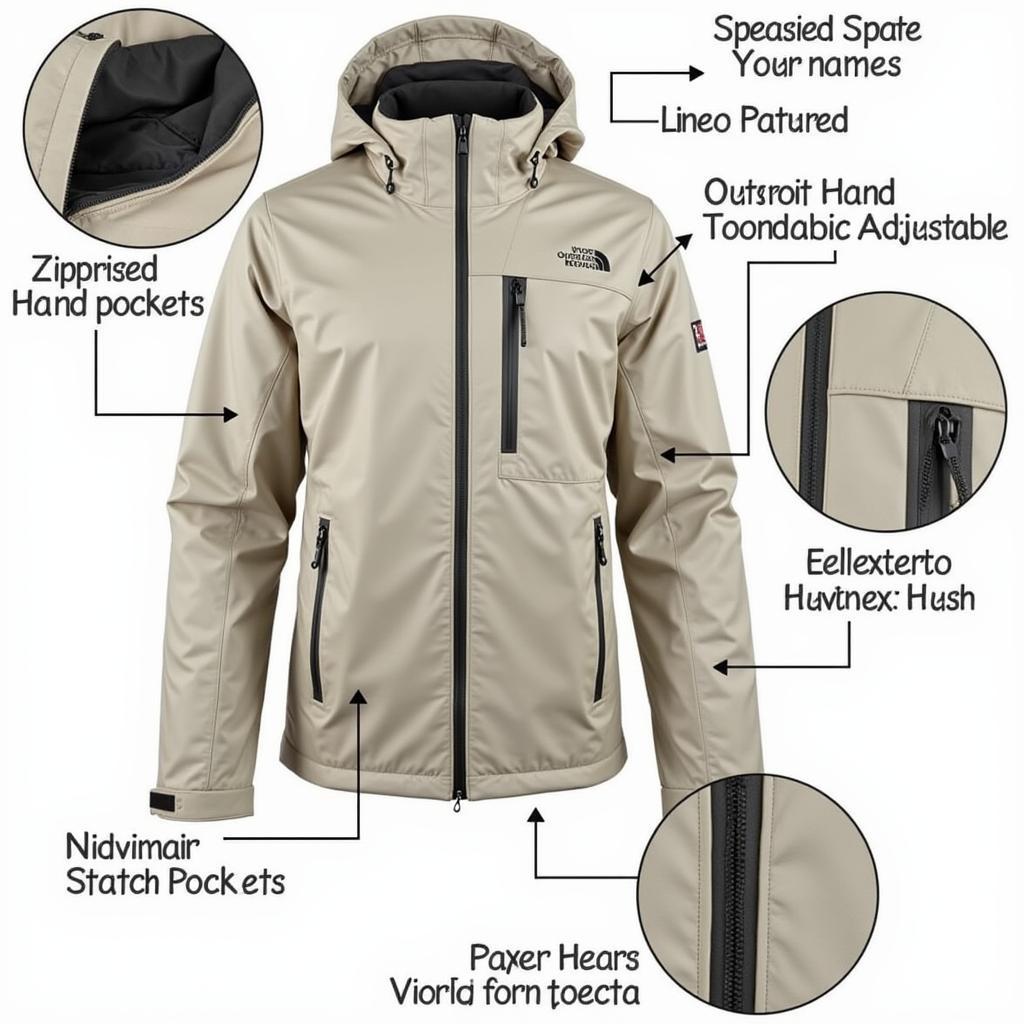 Detail View of Outdoor Research Super Alpine Down Parka Features 